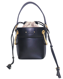 Roy Bucket Mini Bag, Leathe, Black, 03187565, DV, Strap, 3*